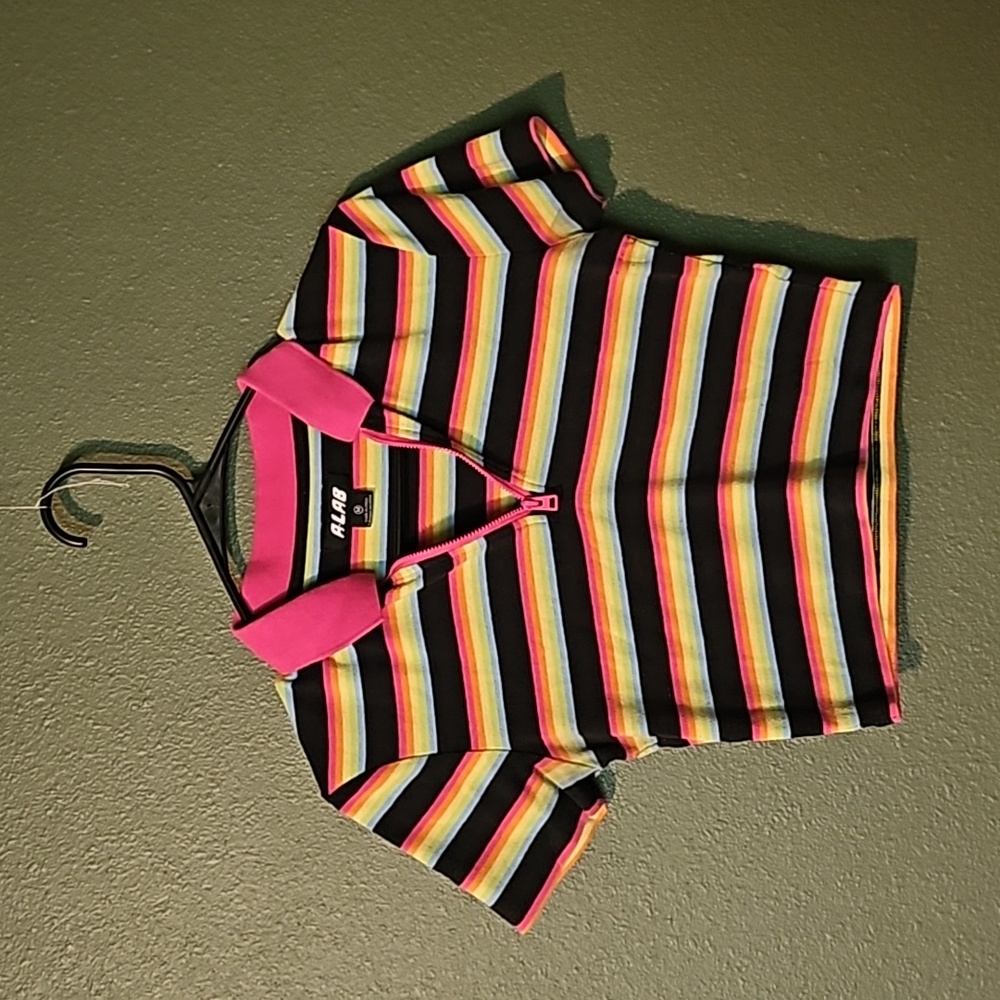 A-LAB Medium Women's Cropped Tshirt